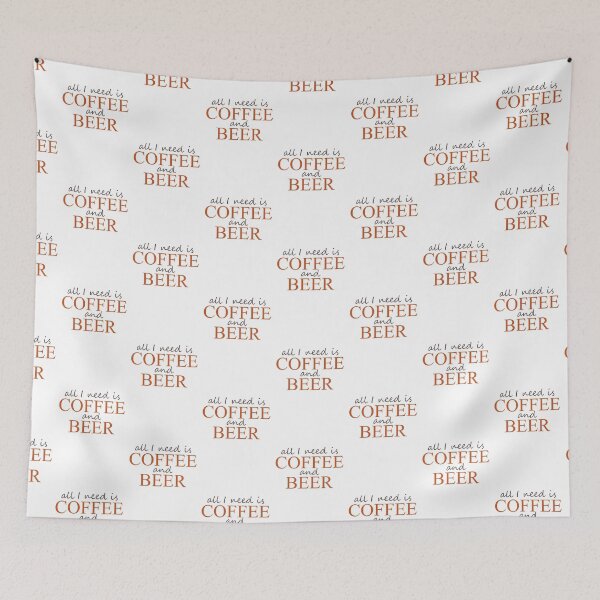 Item preview, All I need is Coffee and Beer designed and sold by ben-taylor1234.
