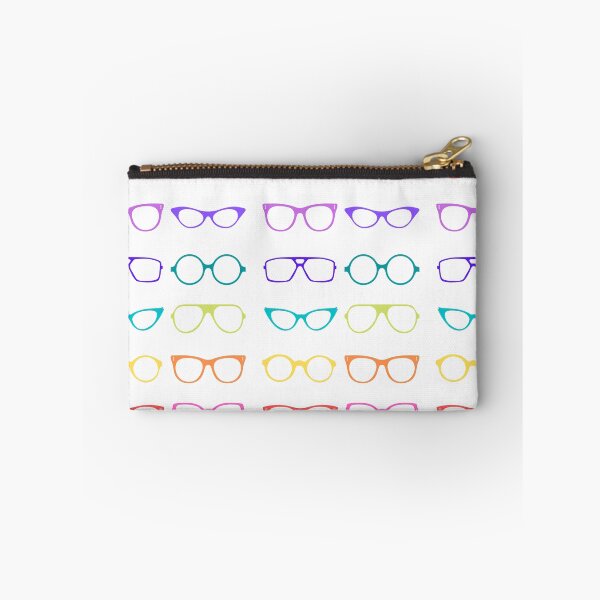 Item preview, Colorful glasses illustrated pattern designed and sold by TumblesMumbles.