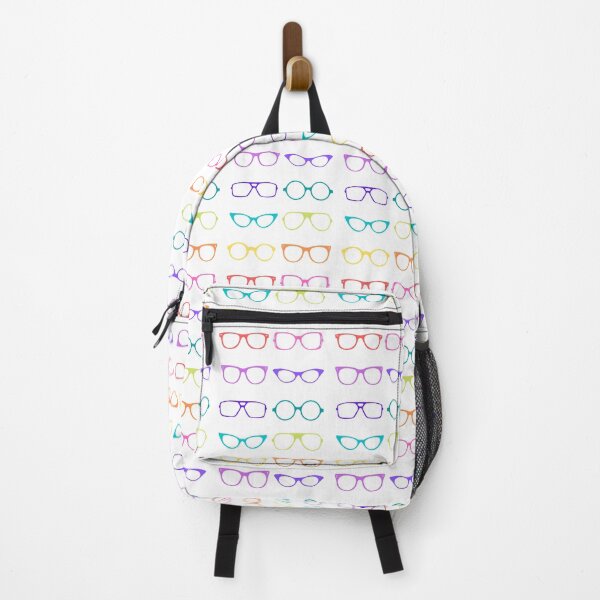 Item preview, Colorful glasses illustrated pattern designed and sold by TumblesMumbles.