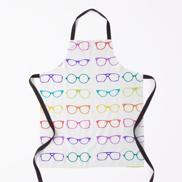 Item preview, Colorful glasses illustrated pattern designed and sold by TumblesMumbles.