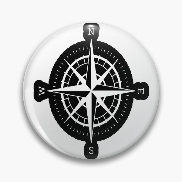 Item preview, Compass With Compass Rose For Navigation designed and sold by Shirtey.