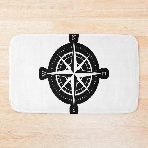 Item preview, Compass With Compass Rose For Navigation designed and sold by Shirtey.