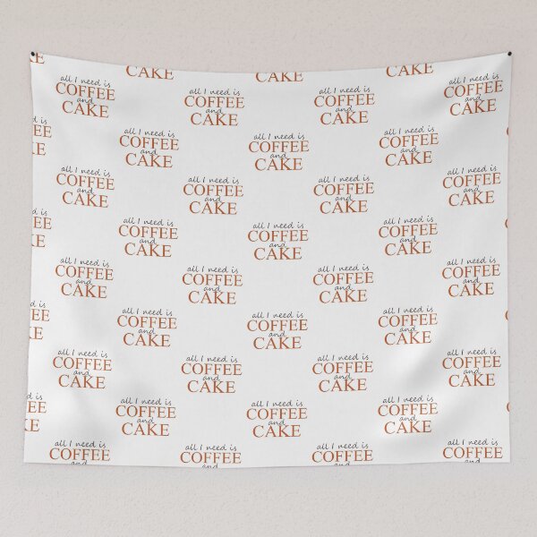 Item preview, All I need is Coffee and Cake designed and sold by ben-taylor1234.