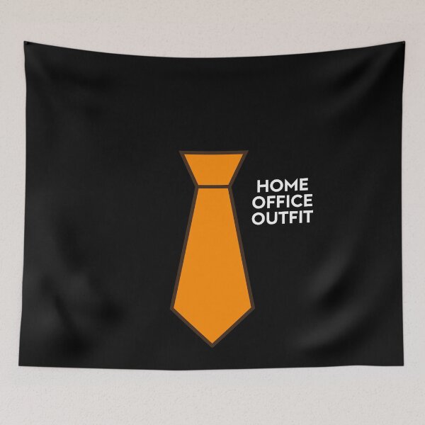 Item preview, Funny Home Office Accessories Orange Tie designed and sold by Salvadax.