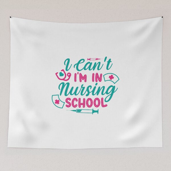 Item preview, I Can't I Am In Nursing School designed and sold by LemonCreations.