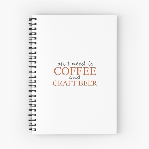 Item preview, All I need is Coffee and Craft Beer designed and sold by ben-taylor1234.