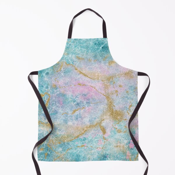 Item preview, Blue Gold Marble Artwork designed and sold by NdesignTrend.
