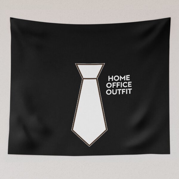 Item preview, Funny Home Office Outfit Costume White Tie designed and sold by Salvadax.