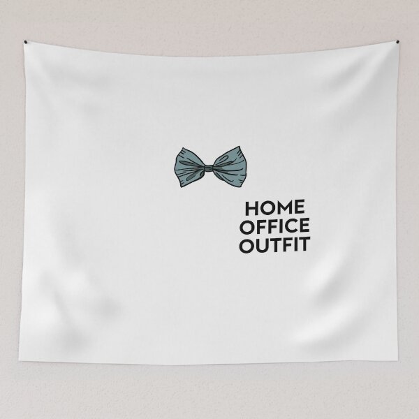 Item preview, Funny Home Office Outfit Costume Black Bow Tie designed and sold by Salvadax.