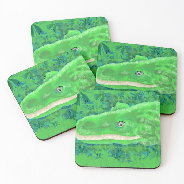 Item preview, Toy crocodile digital artwork designed and sold by Izzy888.