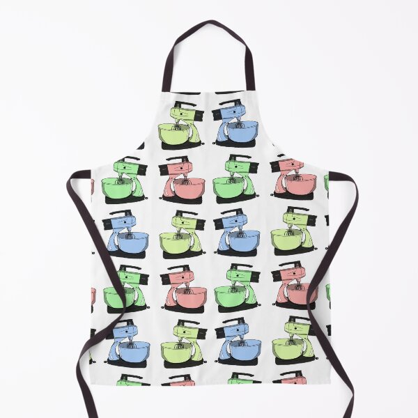Item preview, Colorful retro mixer pattern designed and sold by PBerry.