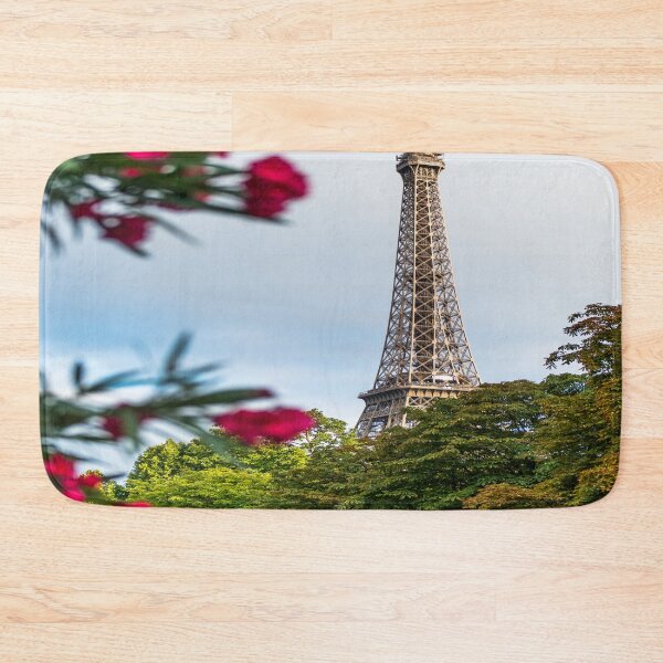 Item preview, Eiffel Tower behind flowers France designed and sold by BestDesign87.