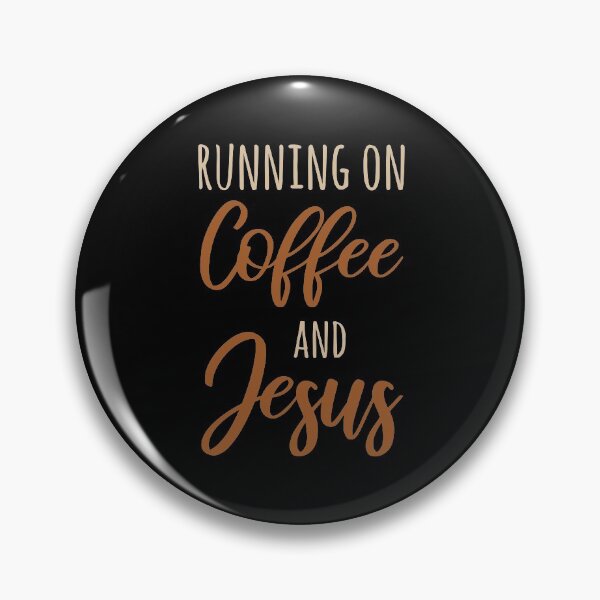 Item preview, Running On Coffee And Jesus designed and sold by TheBeastNation.
