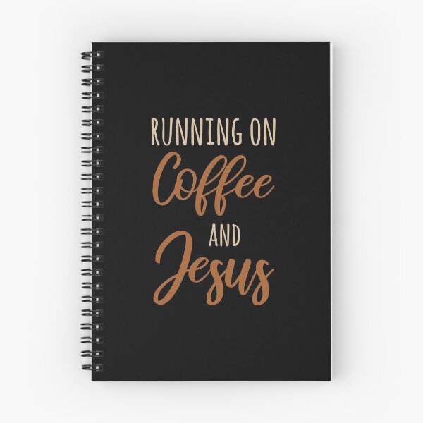 Item preview, Running On Coffee And Jesus designed and sold by TheBeastNation.