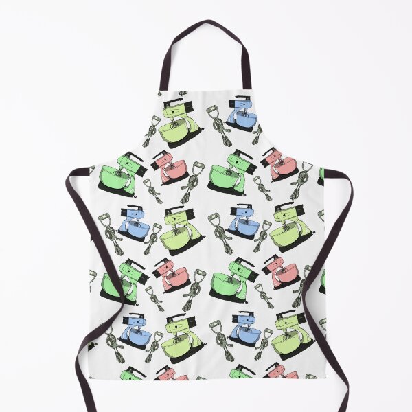 Item preview, Colorful retro hand mixer pattern designed and sold by PBerry.