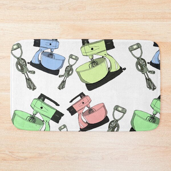 Item preview, Colorful retro hand mixer pattern designed and sold by PBerry.