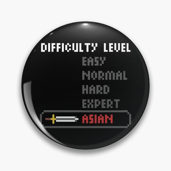 Item preview, Difficulty Level: Asian designed and sold by PapaBujuGaming.