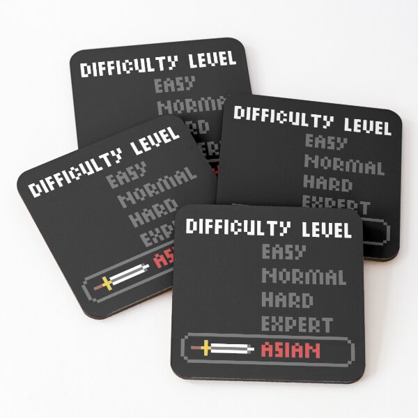 Item preview, Difficulty Level: Asian designed and sold by PapaBujuGaming.