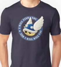 Menacing Blue Shell Unisex T-Shirt