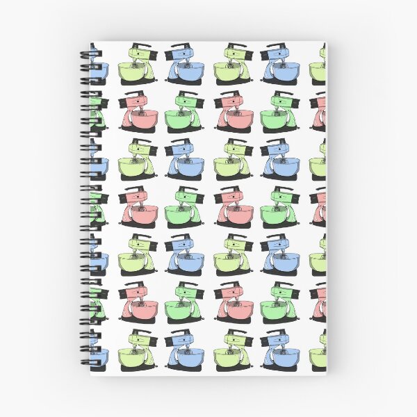 Item preview, Colorful retro mixer pattern designed and sold by PBerry.