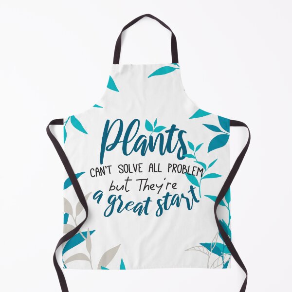 Item preview, Plants can't solve all problem but they are a great start. designed and sold by FlinArt.