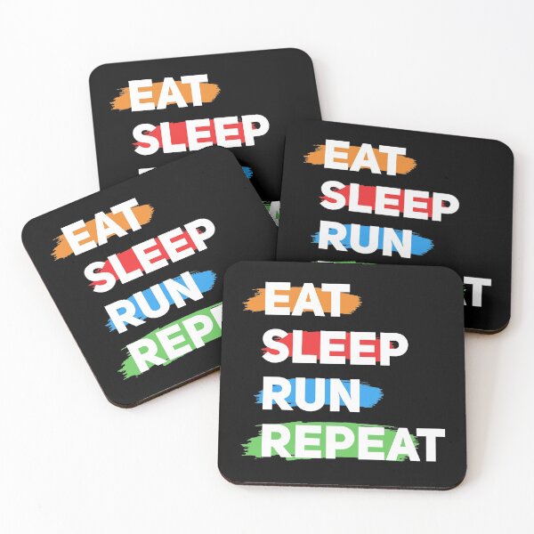 Item preview, Eat Sleep Run Repeat designed and sold by TheBeastNation.