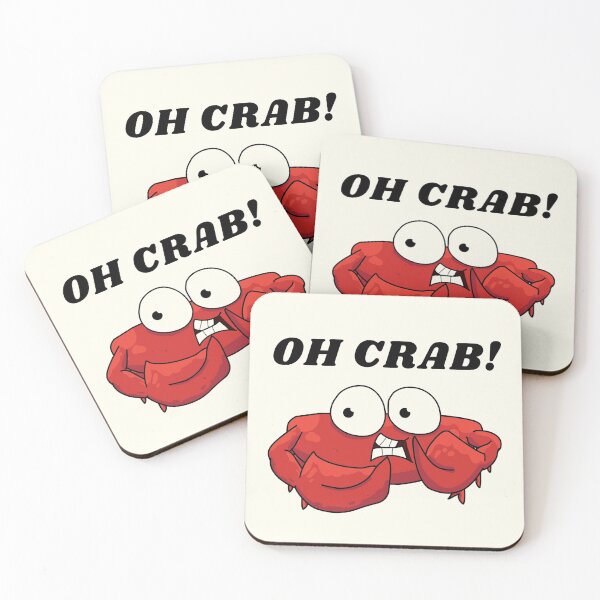 Item preview, Oh Crab - Funny Cute Animal designed and sold by iamwowie.