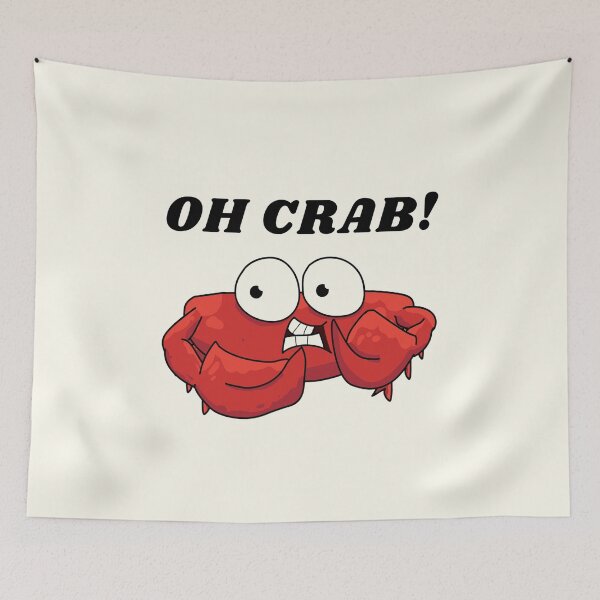 Item preview, Oh Crab - Funny Cute Animal designed and sold by iamwowie.