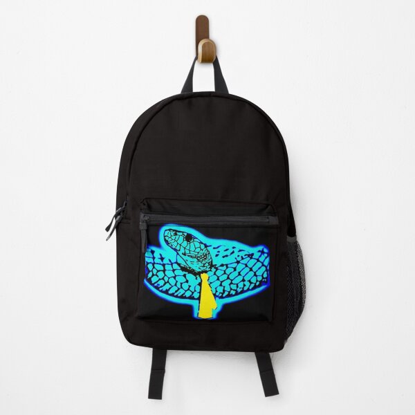 Artikelvorschau, SSassy tödlich tödlich auffallend süße Aqua Neon Schlange mit einer gelben Krawatte entworfen und verkauft von ClosLineDesigns.