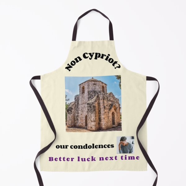 Item preview, "Condolences to non Cypriots"  (black text) designed and sold by skoumpourdides.