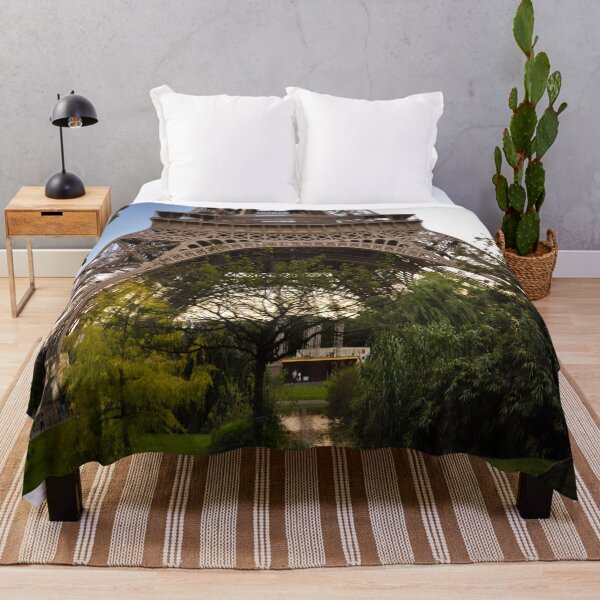 Item preview, Copie de Eiffel Tower behind trees Paris France designed and sold by BestDesign87.