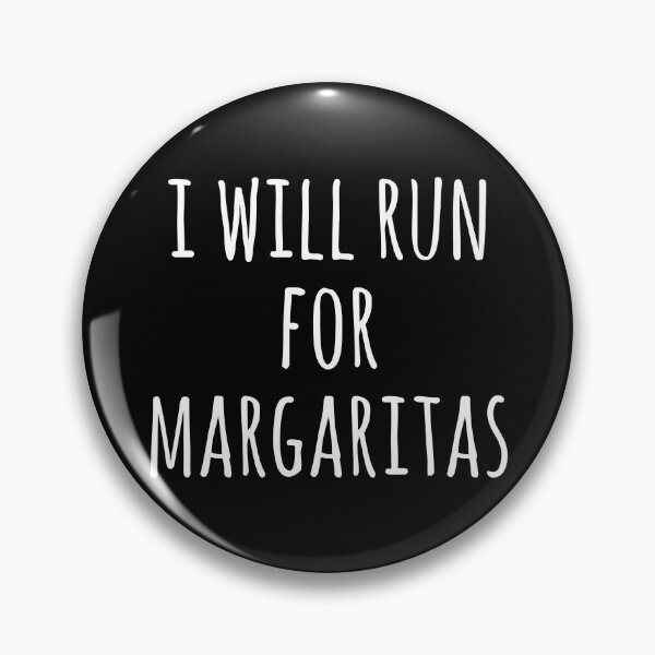 Item preview, I Will Run For Margaritas designed and sold by TheBeastNation.
