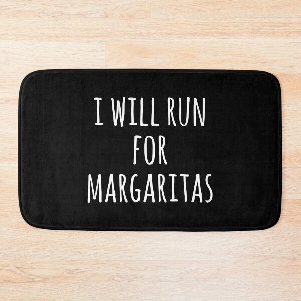 Item preview, I Will Run For Margaritas designed and sold by TheBeastNation.
