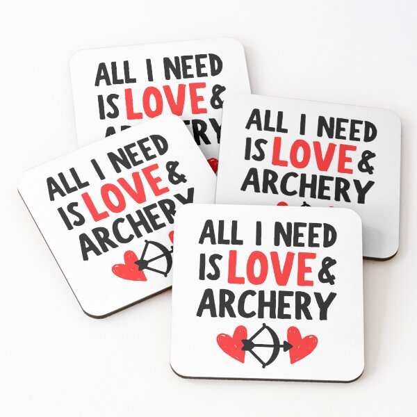 Item preview, All I need is love and archery designed and sold by TheGreenGoat.