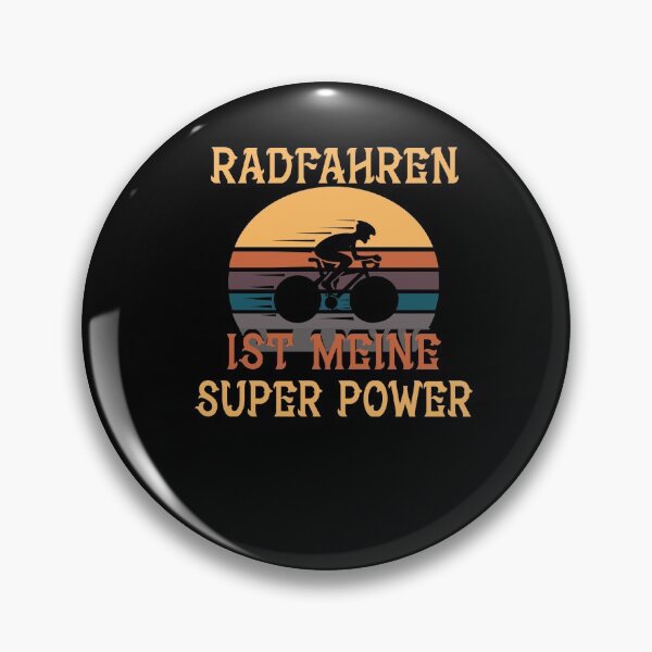 Artikelvorschau, Radfahren ist meine Super Power entworfen und verkauft von Zuepfelmuetzen.