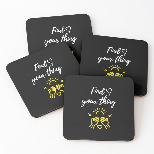 Item preview, Find your thing. Good vibes motivational quote. Positive and calm. designed and sold by Featuring Lynn.