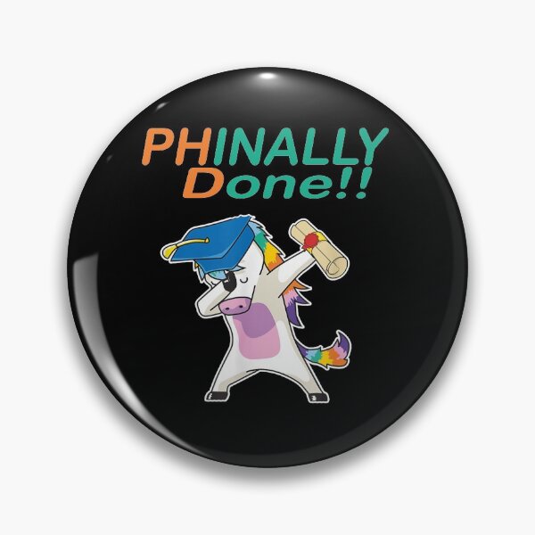 Item preview, phinally done funny unicorn graduate designed and sold by justbejoker.