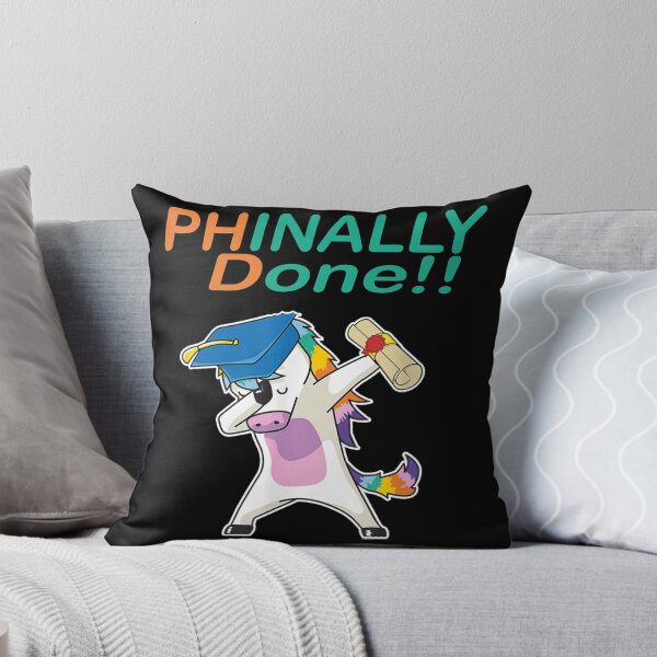Item preview, phinally done funny unicorn graduate designed and sold by justbejoker.