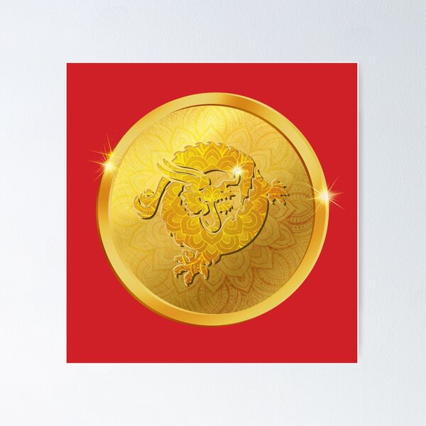 Item preview, CRYPTO SATOSHI BITCOIN GOLD  - ROUGE ORIENTAL designed and sold by Art-PraveenRai.