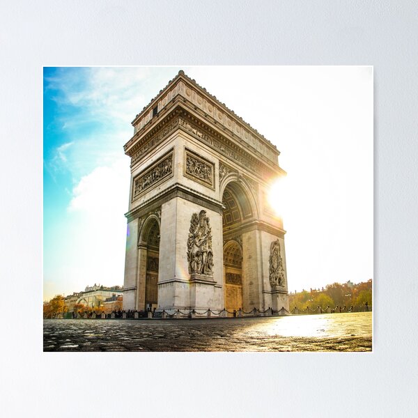 Item preview, Morning sun on the Arc de Triomphe Paris France designed and sold by BestDesign87.