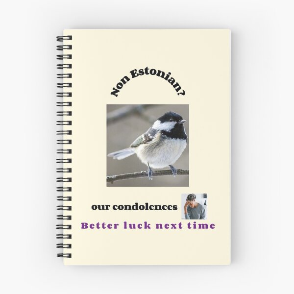 Item preview, "Condolences to non Estonians"  (black text) designed and sold by skoumpourdides.