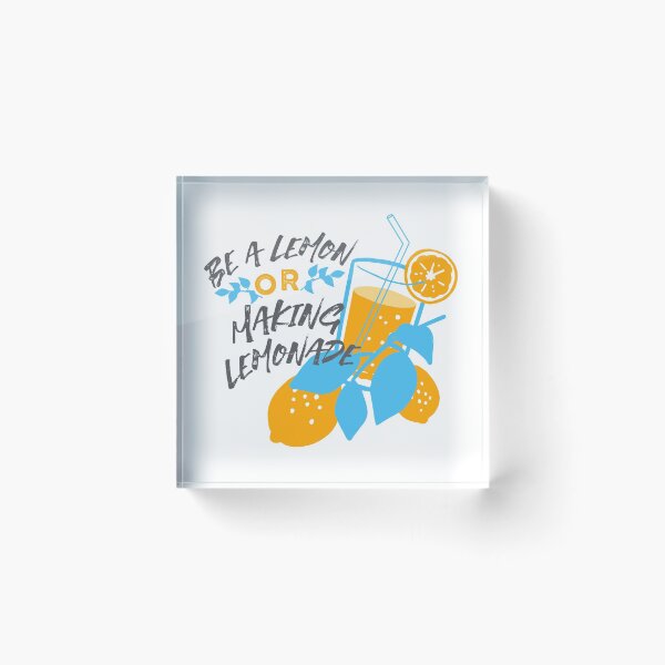 Item preview, Be a Lemon or Making Lemonade (Alt design) designed and sold by FlinArt.