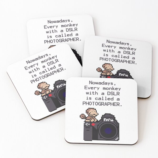 Item preview, Every Monkey With A DSLR Is A Photographer designed and sold by PapaBujuGaming.