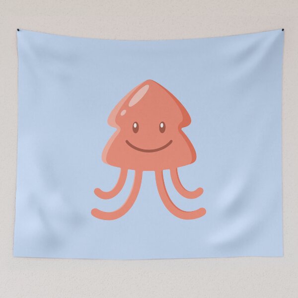 Item preview, Cute Squid - Cute Sea Creature Design designed and sold by BaconPancakes21.