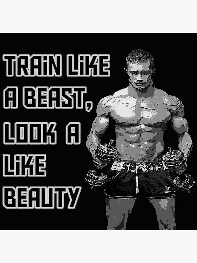 "Train Like" Poster for Sale by PalmixInc Redbubble