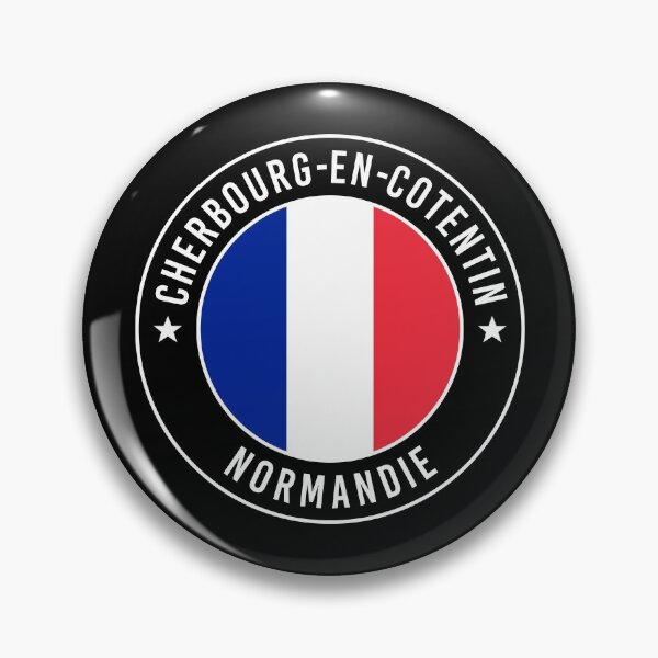 Artikelvorschau, Cherbourg-en-Cotentin Normandie France Flag entworfen und verkauft von ClassyCo.