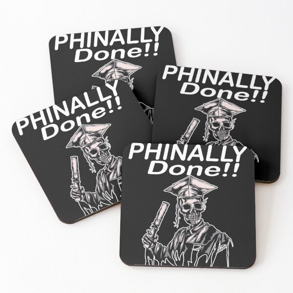 Item preview, Phinally Done Funny SKELETON Graduate designed and sold by justbejoker.