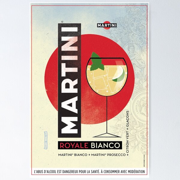 Item preview, Vintage pub - Martini aperitif designed and sold by SuperNanais.