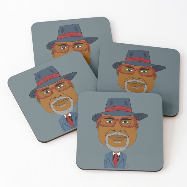 Item preview, Drawn portrait of singer from P-Funk (with glasses) designed and sold by Eric Sintès.