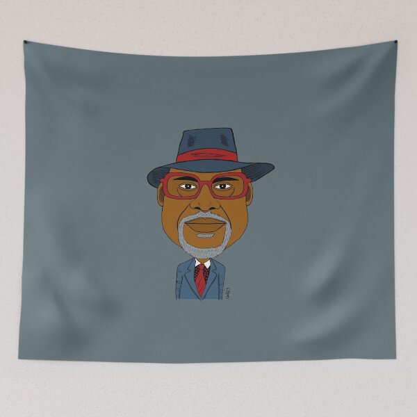 Item preview, Drawn portrait of singer from P-Funk (with glasses) designed and sold by Eric Sintès.